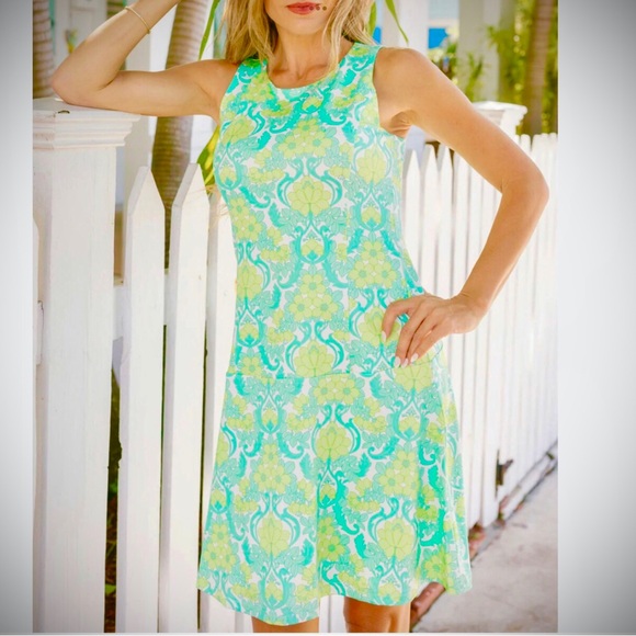 Jean-Pierre Klifa Bridget Dress in Wallpaper Print Size S NWT - Picture 10 of 10